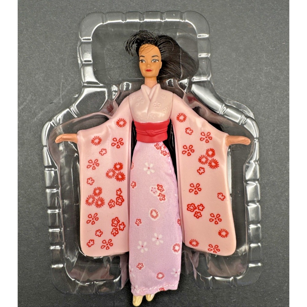 Vintage Japanese‎  Mcdonalds Barbie Happy Meal Toys (1990's) 4 1/2 New w/stand